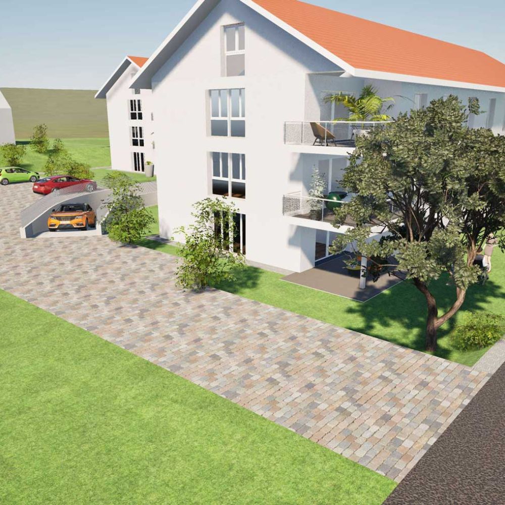 Visualisierung des Haus B